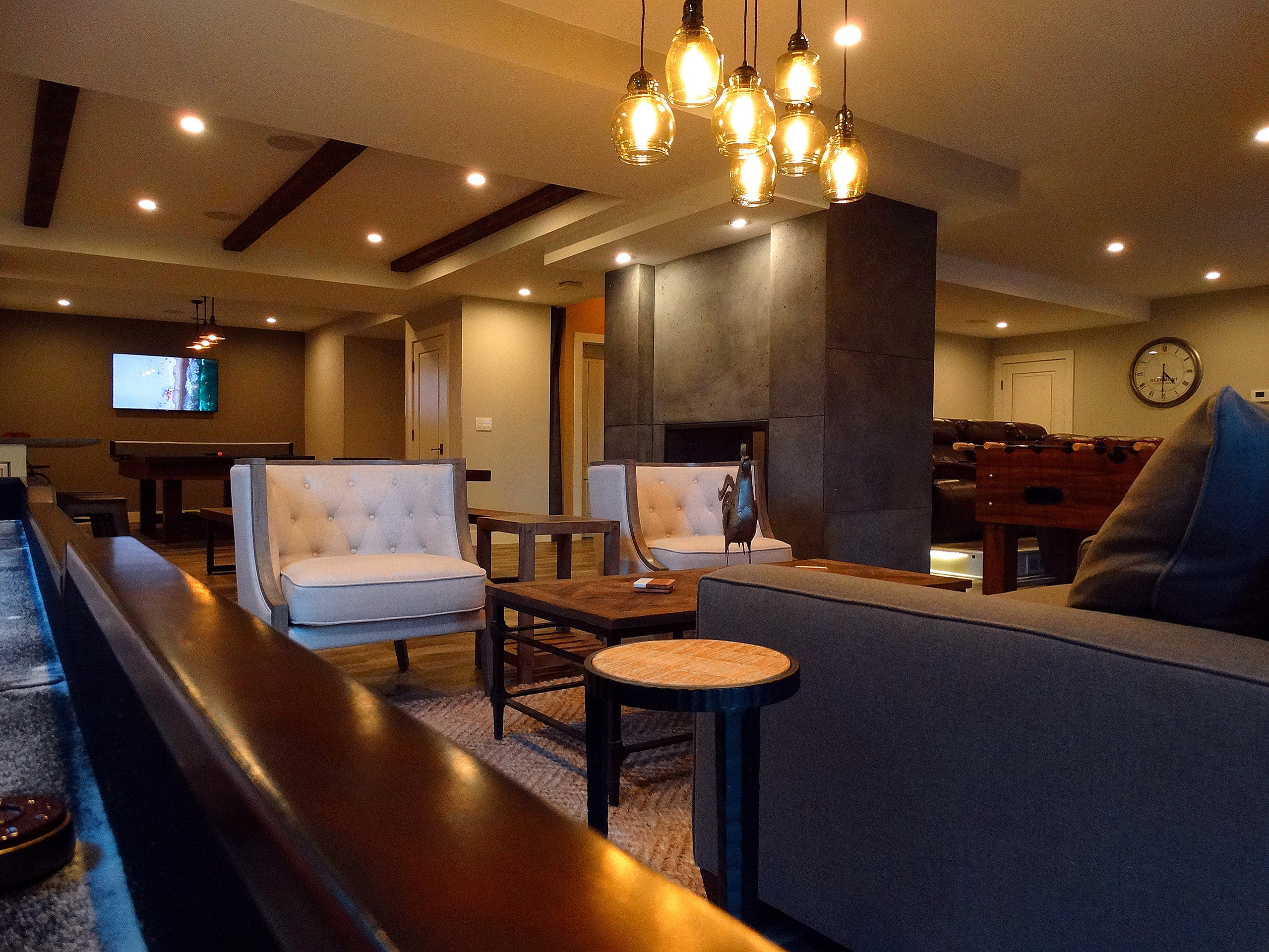 Mequon Residence - Finished Lower Level