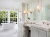 Traditional Bathroom by Terry M. Elston, Builder