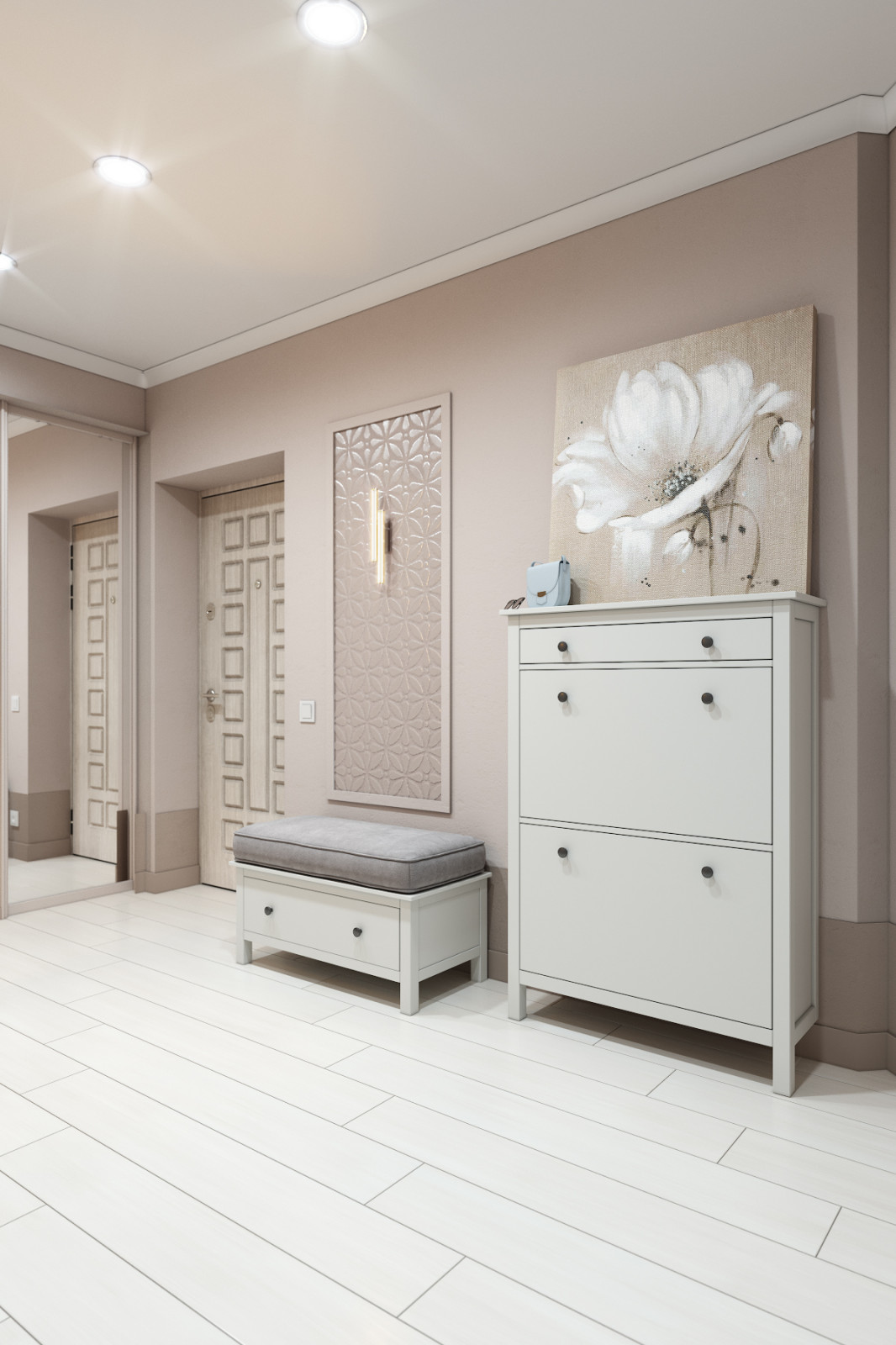 Дизайн-проект квартиры в ЖК «Аркадия»