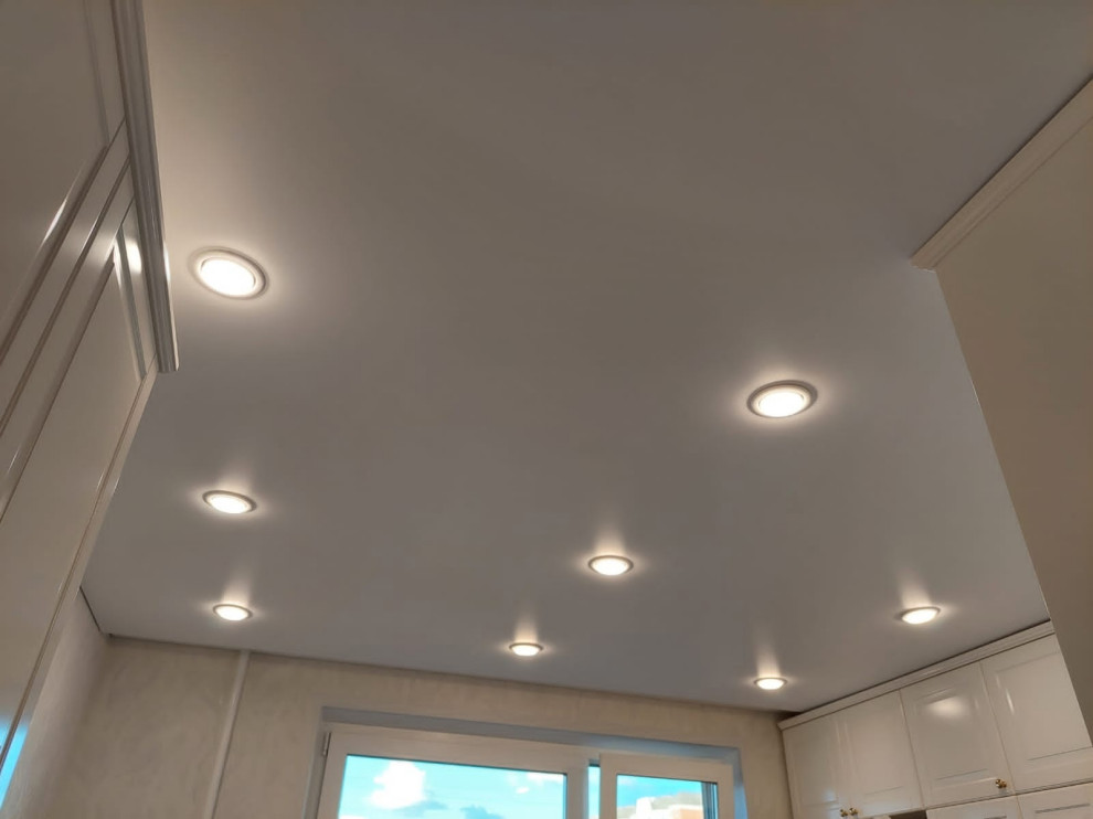 Теневой натяжной потолок