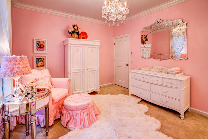 Nursery - traditional nursery idea in Oklahoma City