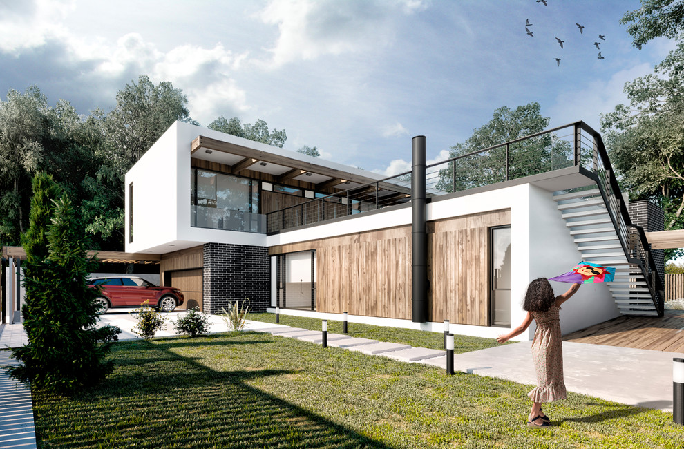 Загородный дом общей площадью 400 кв.м.