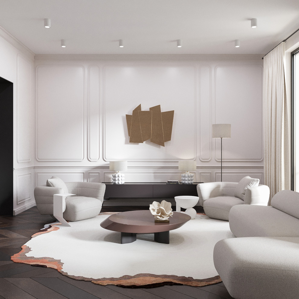 Интерьер квартиры в стиле Современная классика.