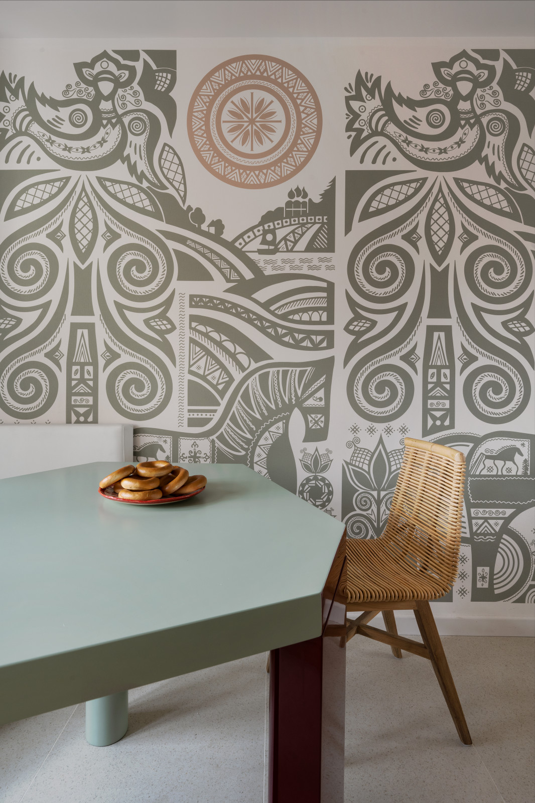 Кухня в русском стиле для передачи "Квартирный вопрос"