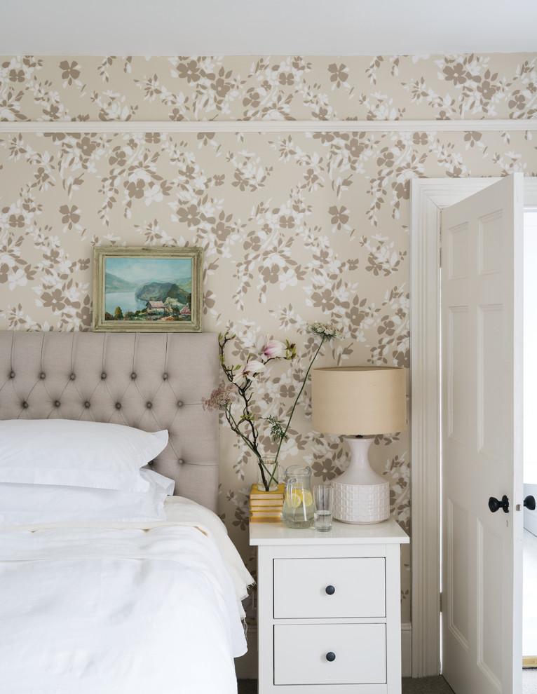 Цветочные обои Farrow&Ball
