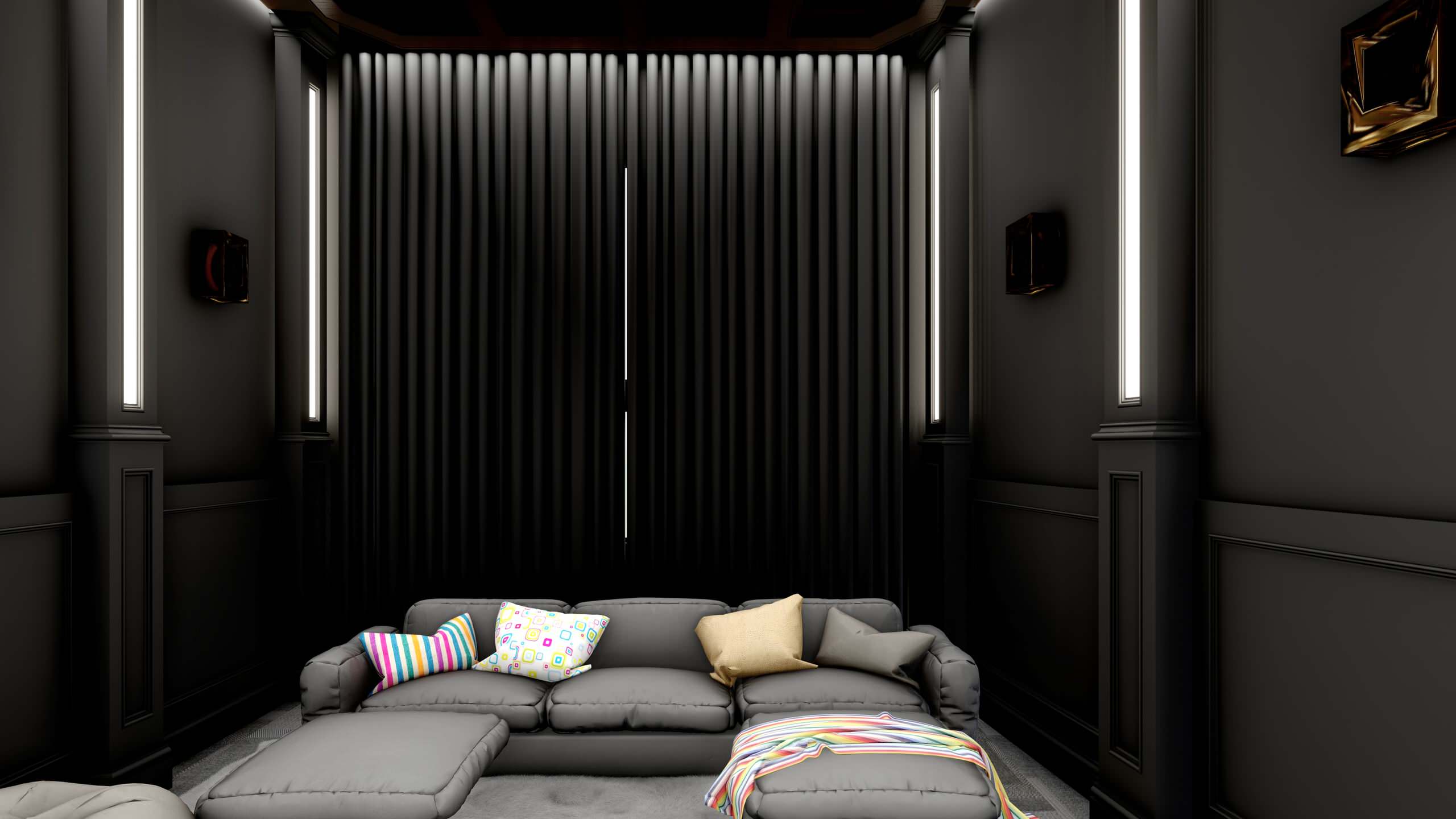 Home Cinema Interior design in Ealing