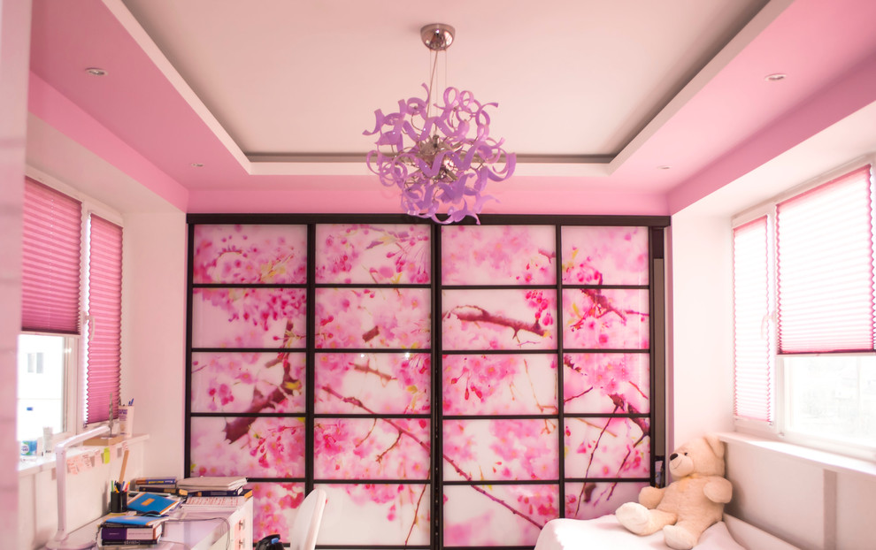 Контрастный дизайн интерьера квартиры