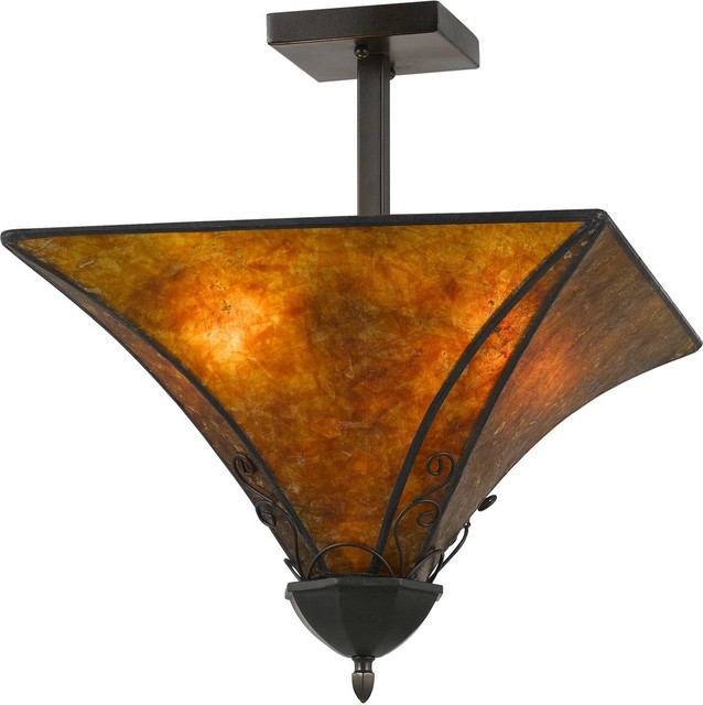 Mica Flush Mount Lamp Craftsman Ceiling Lighting Mica Flush Mount Lamp Craftsman Ceiling Lighting