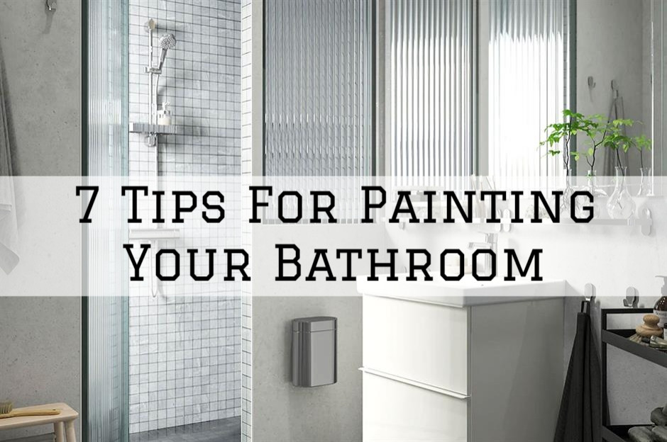 14-08-2021 Steves Quality Painting And Washing Princeton WI tips for painting your bathroom