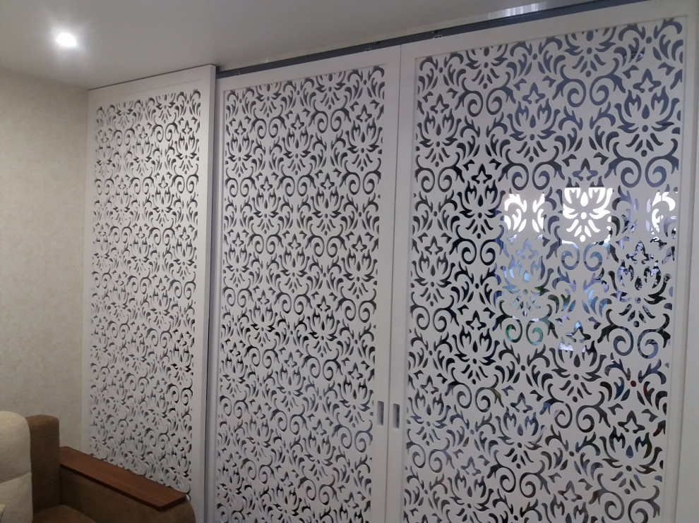 Ажурная раздвижная перегородка