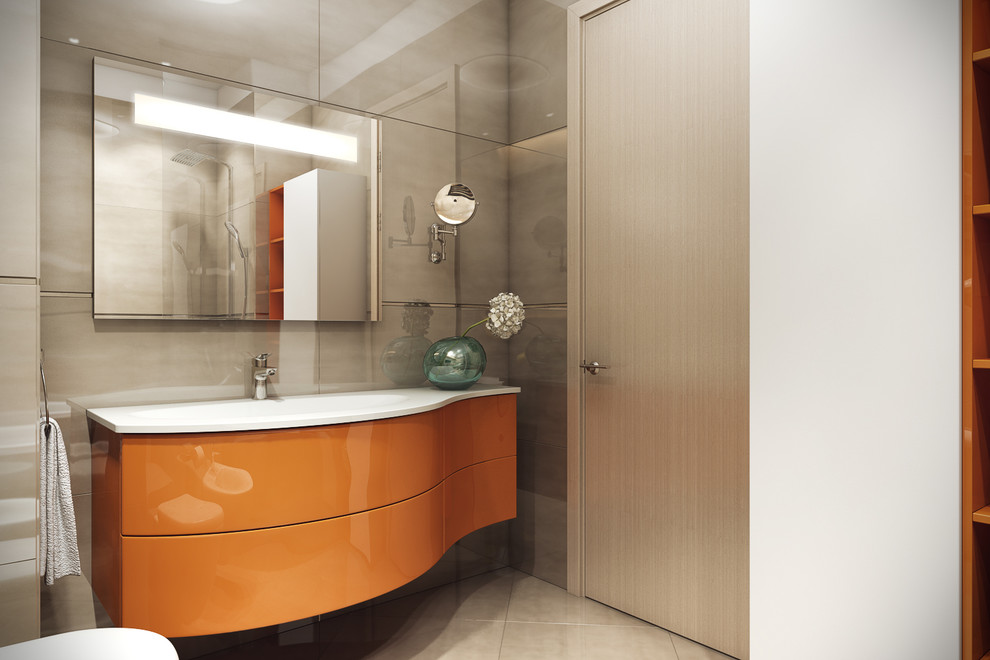 Просторная открытая планировка