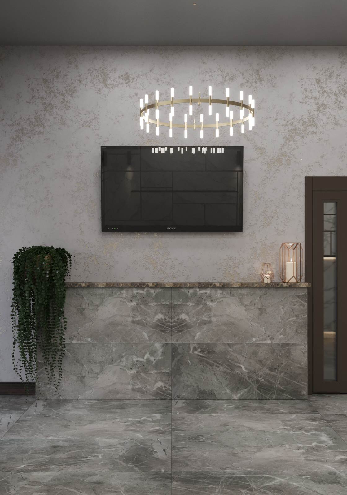 Холл гостиничного комплекса