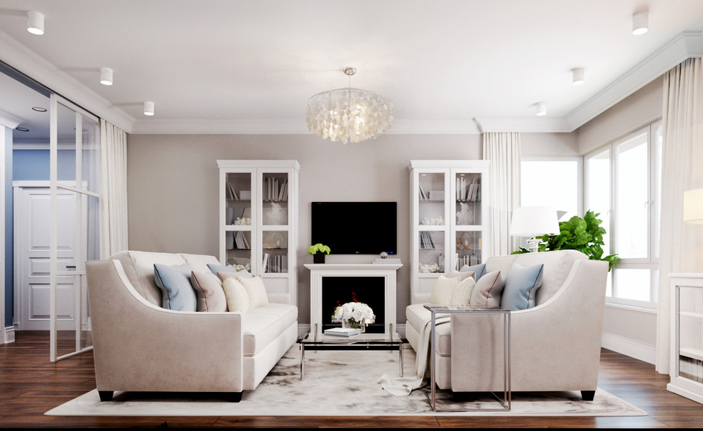 Апартаменты (85 квм) в стиле современной американской классики