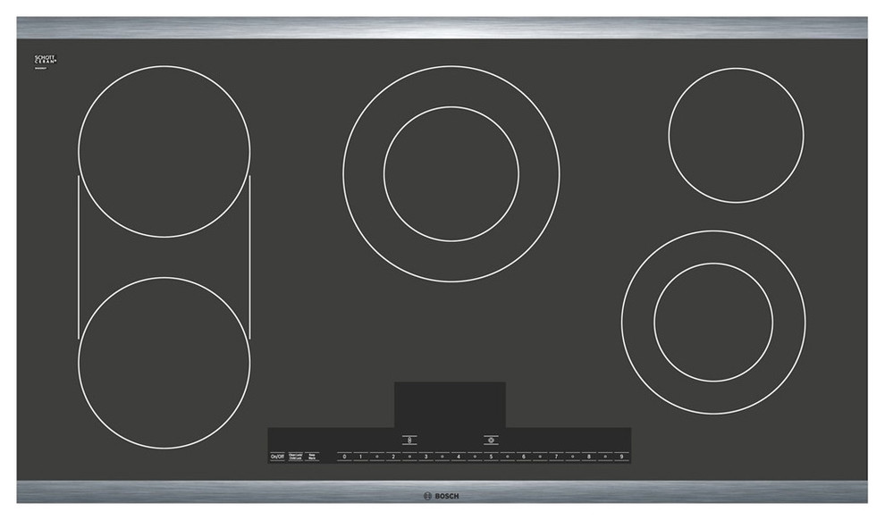 Bosch 500 Series 36" Electric Cooktop, Stainless Steel | NET5654UC