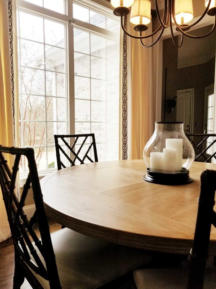 Dining room - transitional dining room idea