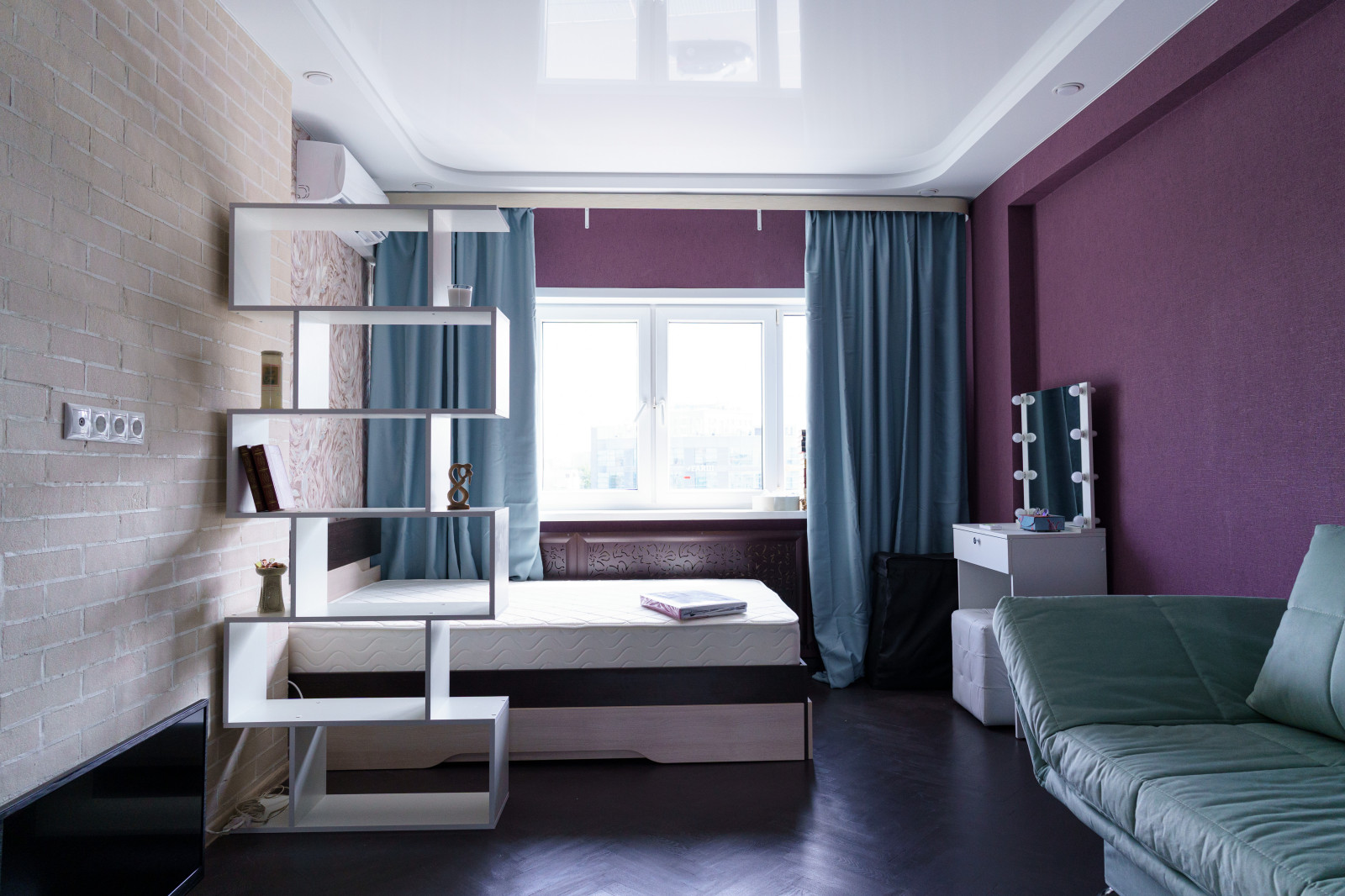 Дизайнерский ремонт в новостройке 51 м²