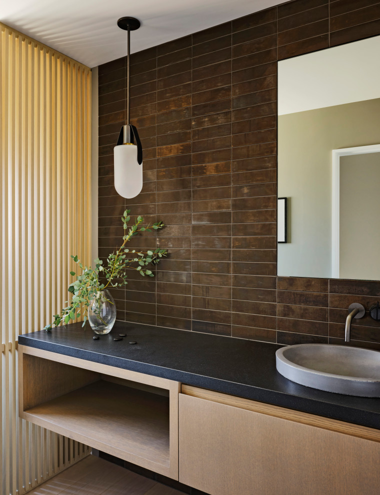 Diablo Hills - Modern - Powder Room - San Francisco - by ODS ...