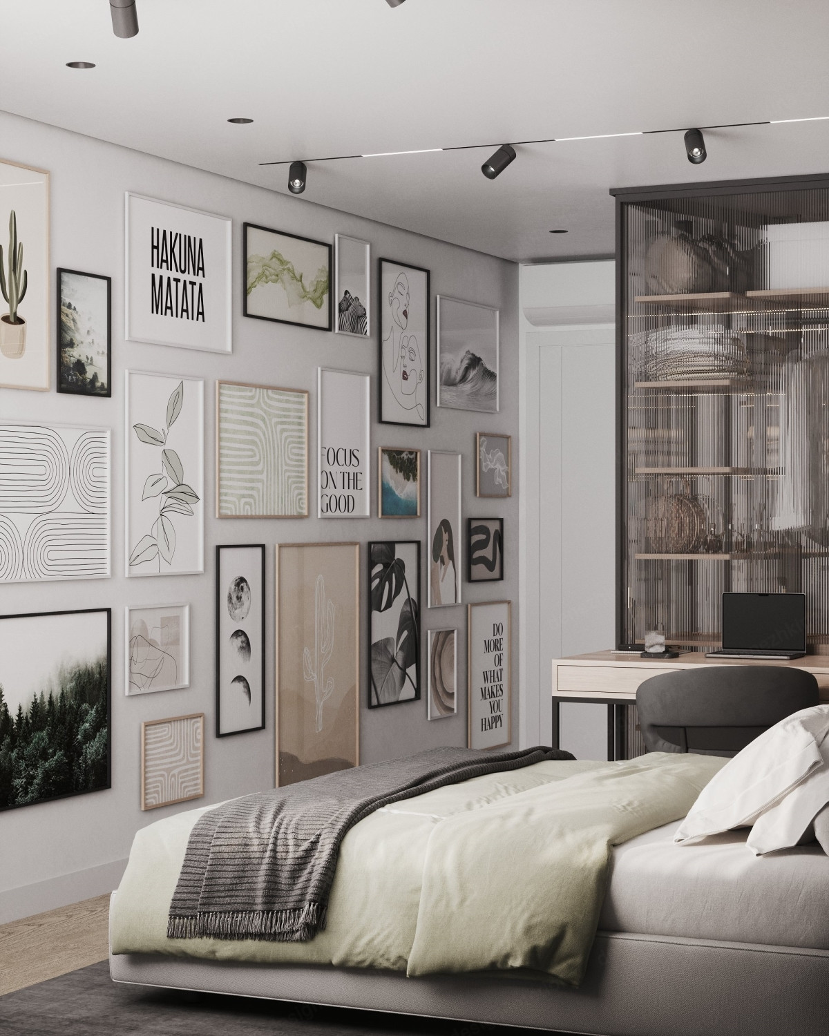 Дизайн проект 3 комнатной квартиры - Красногорск