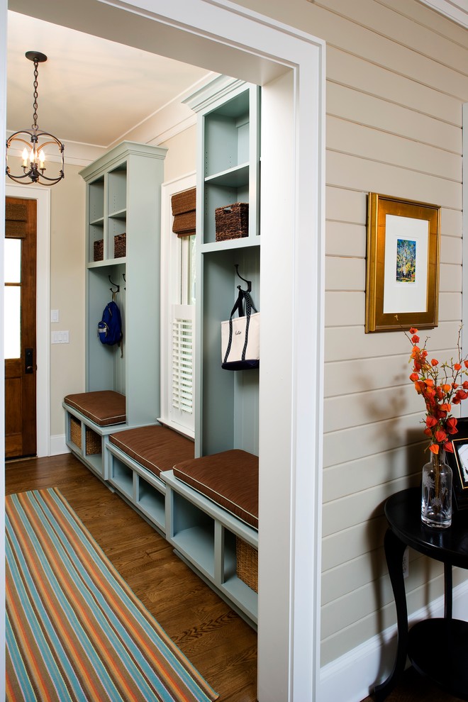 This is an example of a traditional entryway in Charleston.
