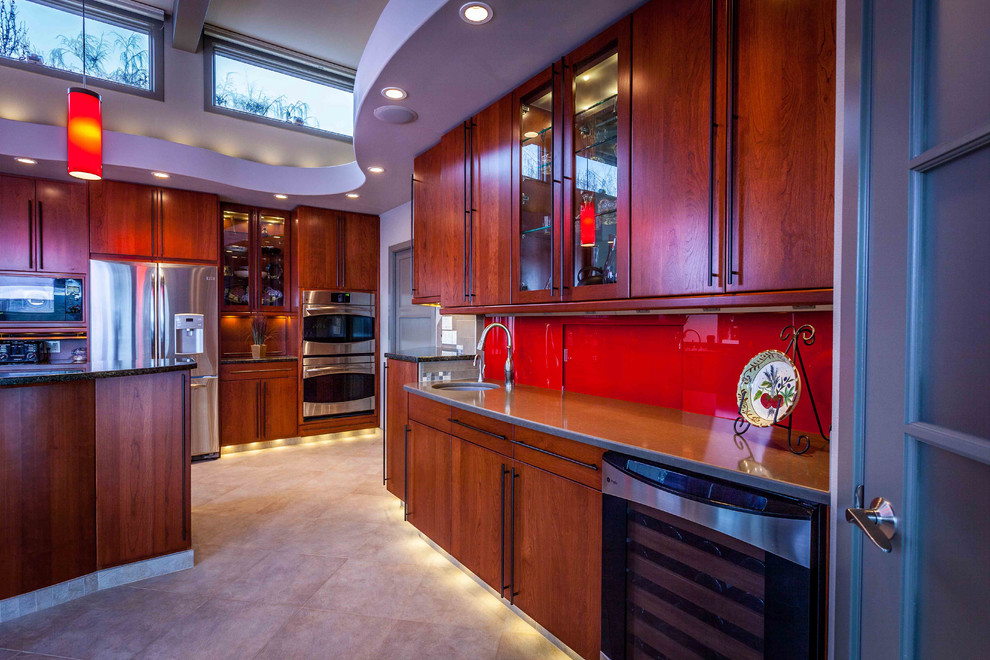 Contemporary Elegance - Contemporary - Kitchen - Seattle ...