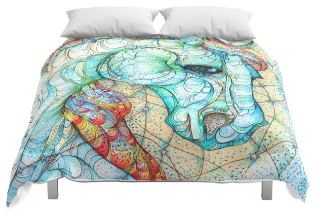 Society6 Horse Comforter Contemporary Comforters And Comforter