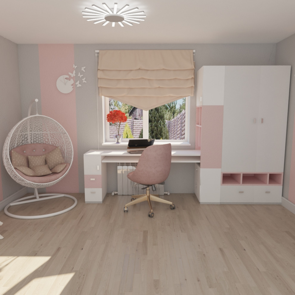 Дизайн-проект  2-го этажа дома в  ДНТ Зеленая поляна