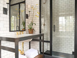 Transitional Bathroom Eclectic Bathroom