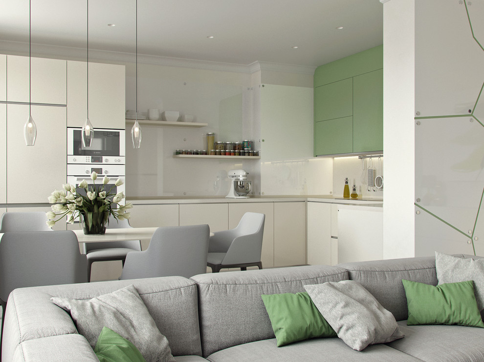 ДИЗАЙН ИНТЕРЬЕРА КУХНИ-ГОСТИНОЙ В Г. ВОРОНЕЖ