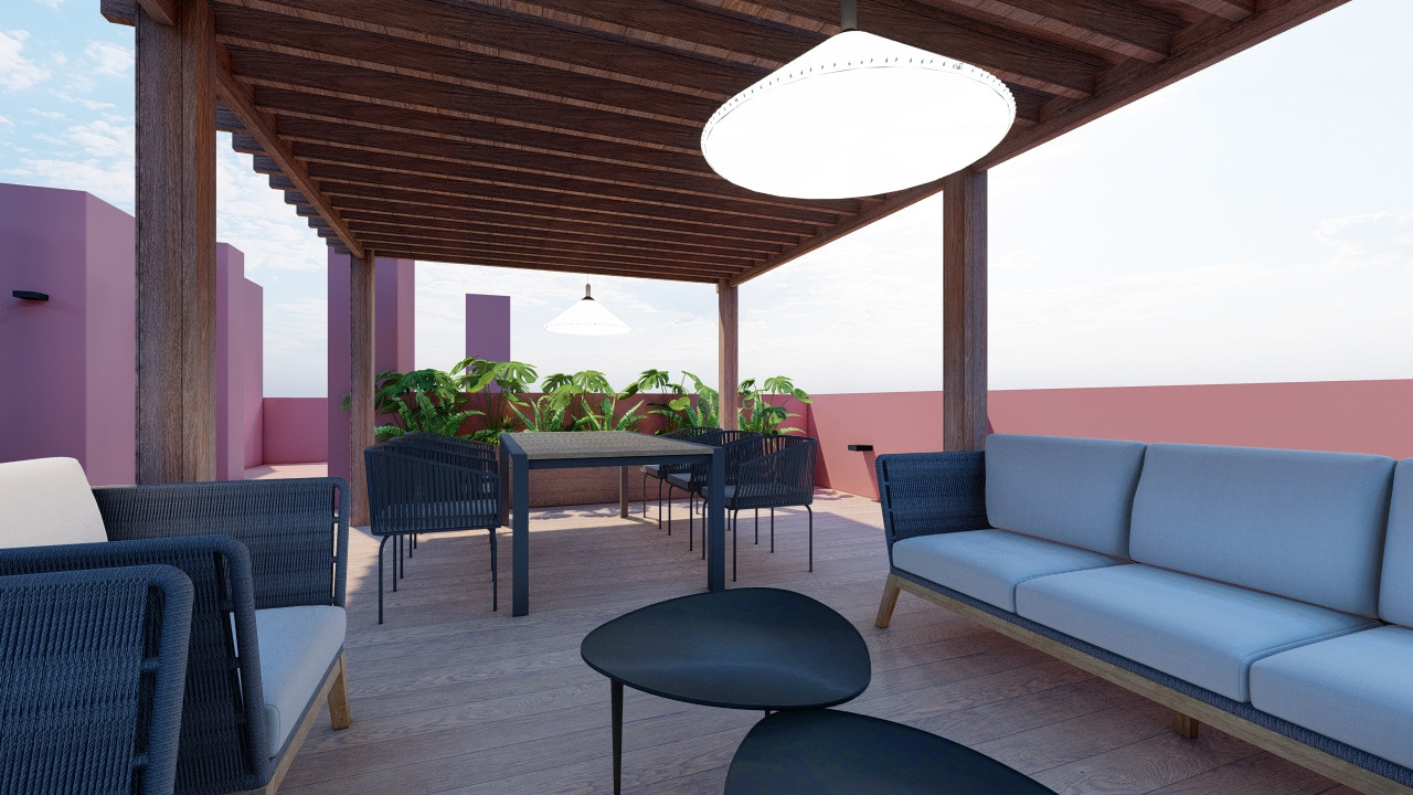 Terraza en Barcelona