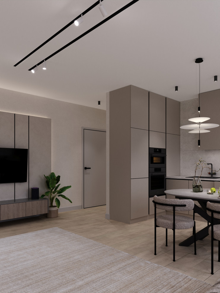 Проект 3-х комнатной квартире в ЖК Лапландия