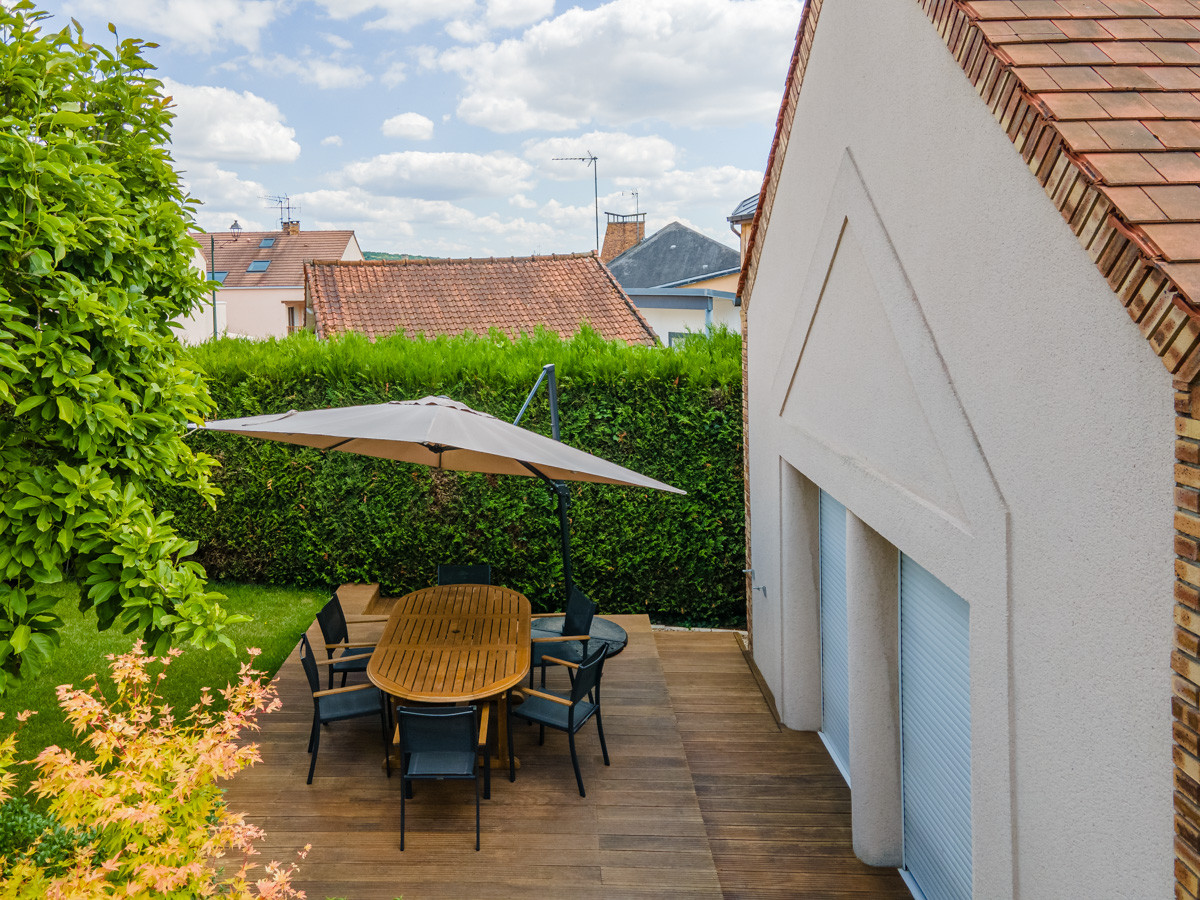 Un jardin aux allures contemporaines