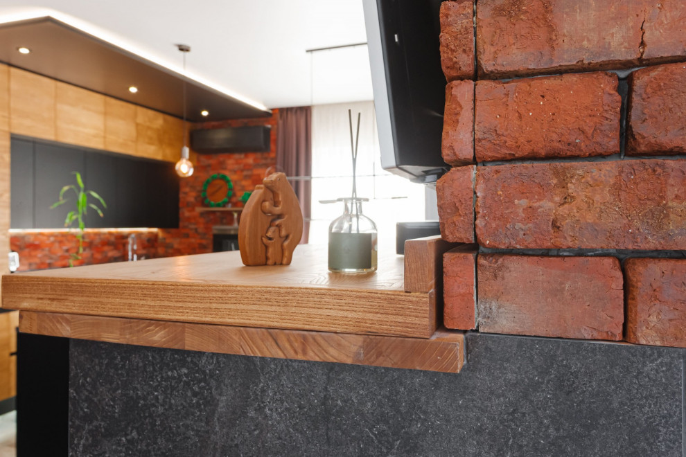 Ремонт кухни-гостиной