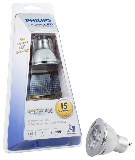 DISCONTINUED BY PHILIPS: Philips AmbientLED (TM) 35W Replacement MR16 LED