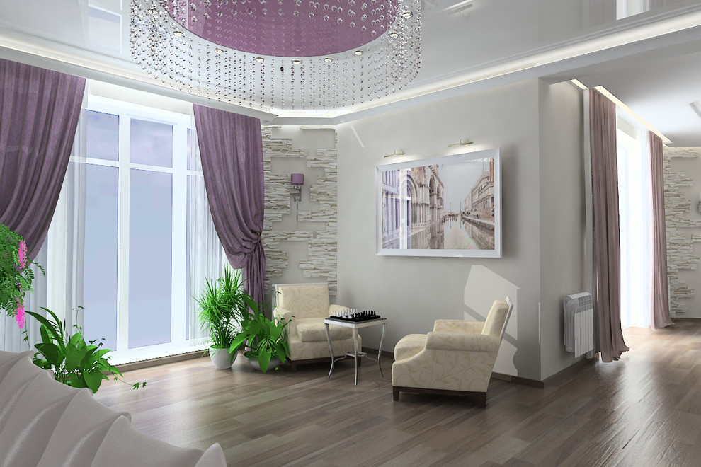 Гостиная в жилом доме