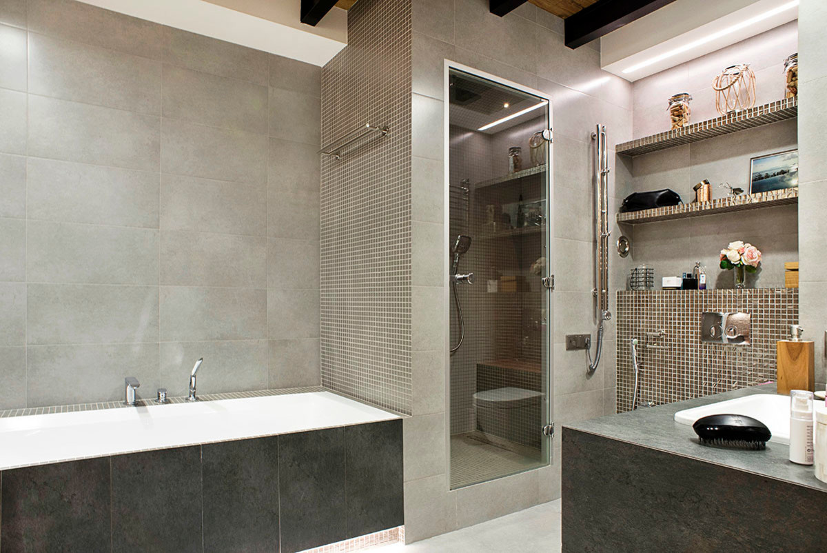 Лофт в мансарде