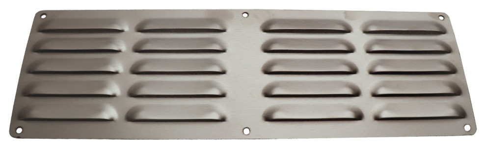 RCS Stainless Steel Outdoor Kitchen Island Vent Panel
