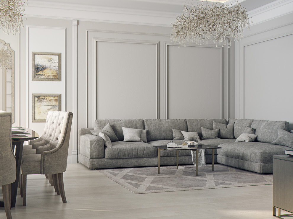 Проект трехкомнатной квартиры