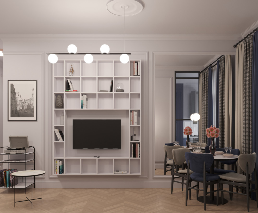 Дизайн-проект самой французской квартиры в Питере