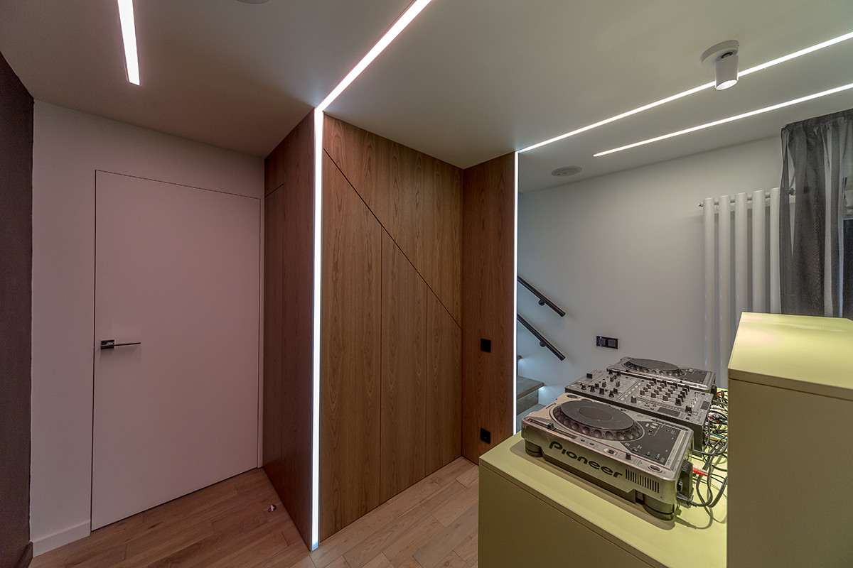 Гостиная с вертушками