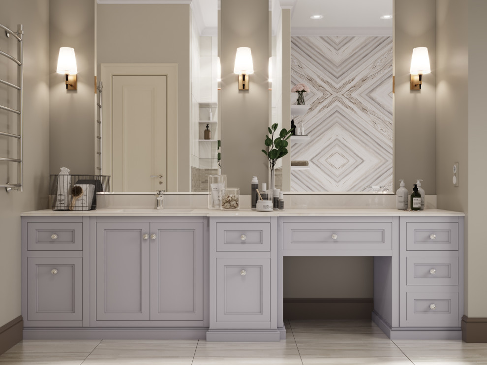 Двухуровневая квартира для пары со взрослым сыном