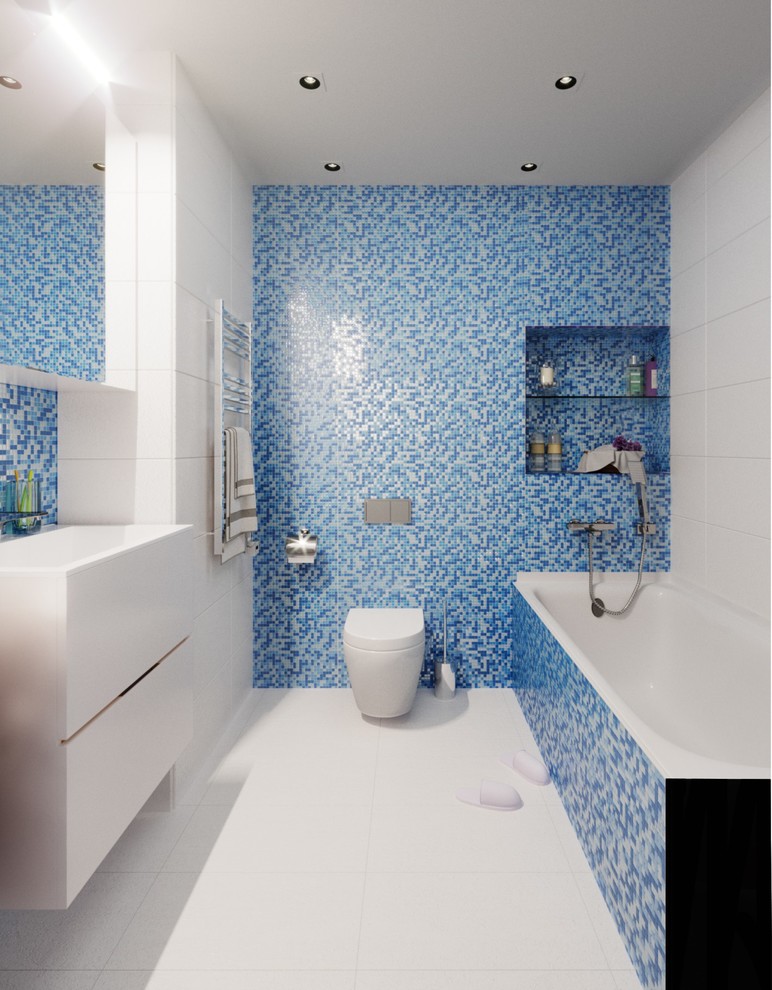 Дизайн проект в ЖК "120 Квартал" в экомини стиле