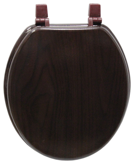 Trimmer Wood Toilet Seat With Grain Painting Cherry Trimmer Wood Toilet Seat With Grain Painting Cherry