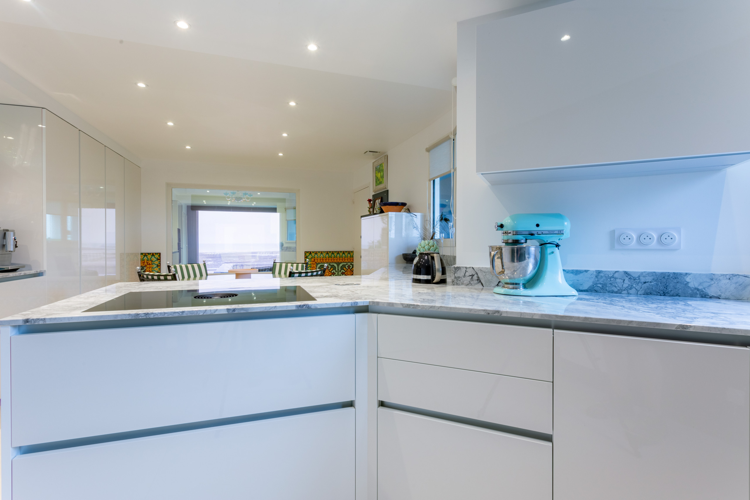 Création d'une cuisine atypique dans une maison d'architecte