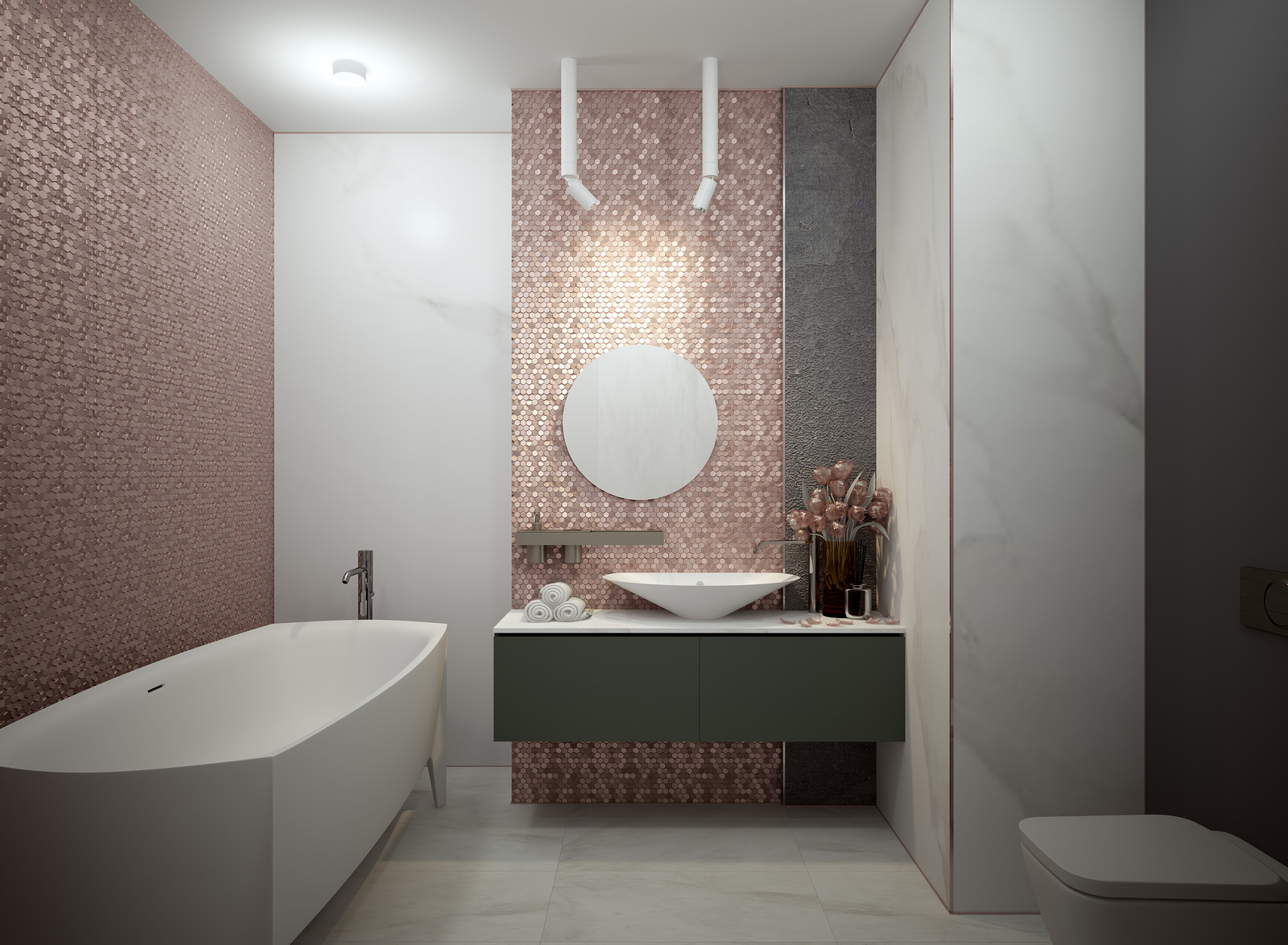 Интерьер квартиры в клубном доме "Гринвич Парк"