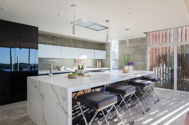 Bel Air View Home Contemporary Kitchen Los Angeles By