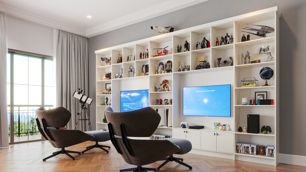 Wall Units - Modern - Family Room - Los Angeles - by Closet Factory