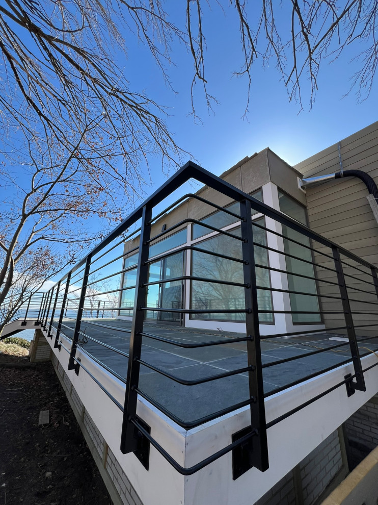 Bay Front Metal Railings
