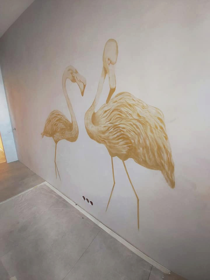 Художественная роспись в интерьере