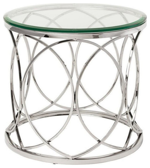 Cade Clear Side Table - Contemporary - Side Tables And End Tables - by ...