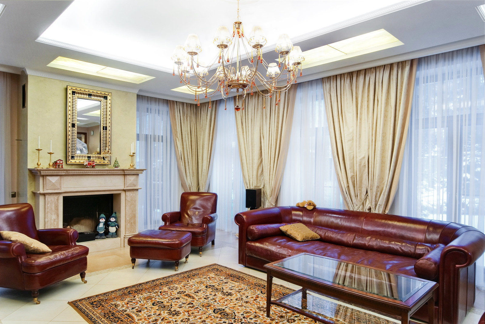 Дизайн интерьера загородного дома в Мельничном ручье